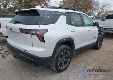 2025 Chevrolet Equinox Fwd Rs from USA, damaged, VIN 3GNAXLEG5SL215460